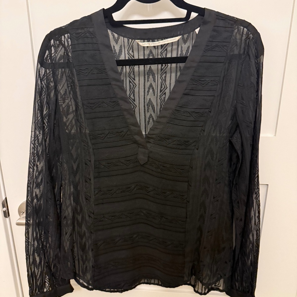 Twelfth Street by Cynthia Vincent blouse